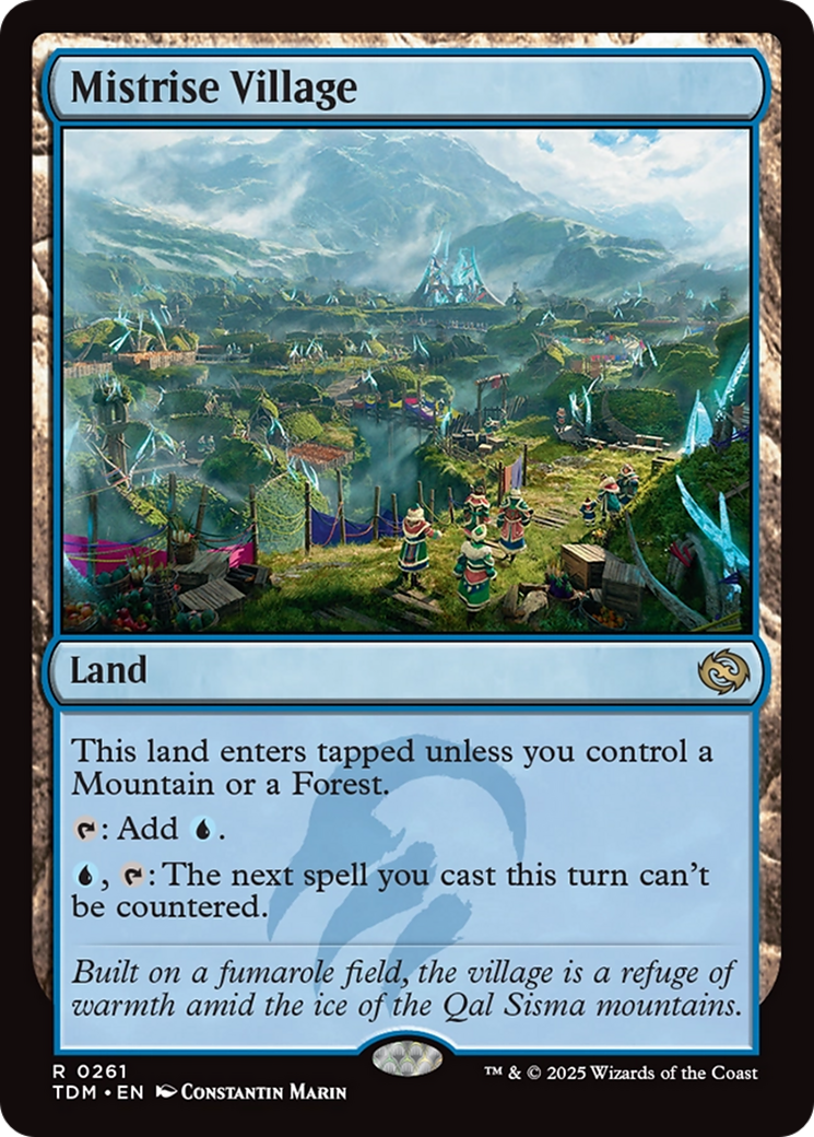 Mistrise Village [Tarkir: Dragonstorm] | Anubis Games and Hobby