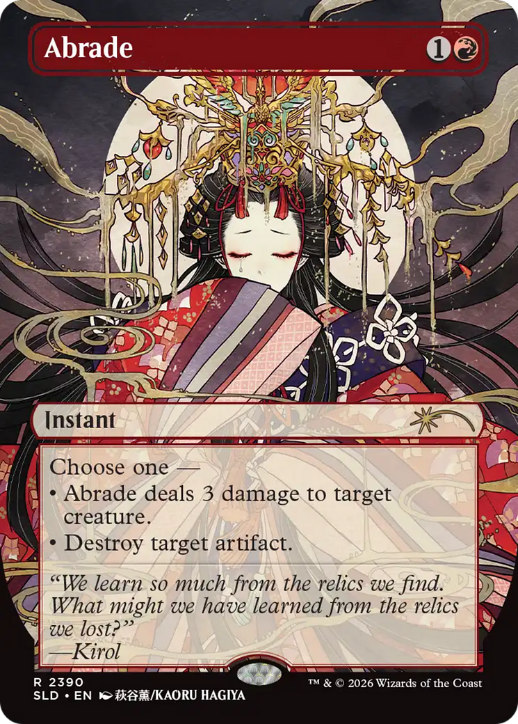 Abrade (2390) [Secret Lair Drop Series] | Anubis Games and Hobby