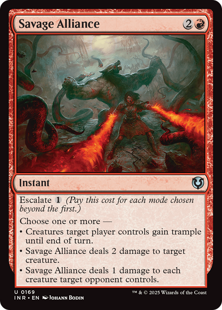 Savage Alliance [Innistrad Remastered] | Anubis Games and Hobby