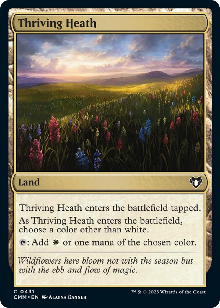 Thriving Heath [Commander Masters] | Anubis Games and Hobby