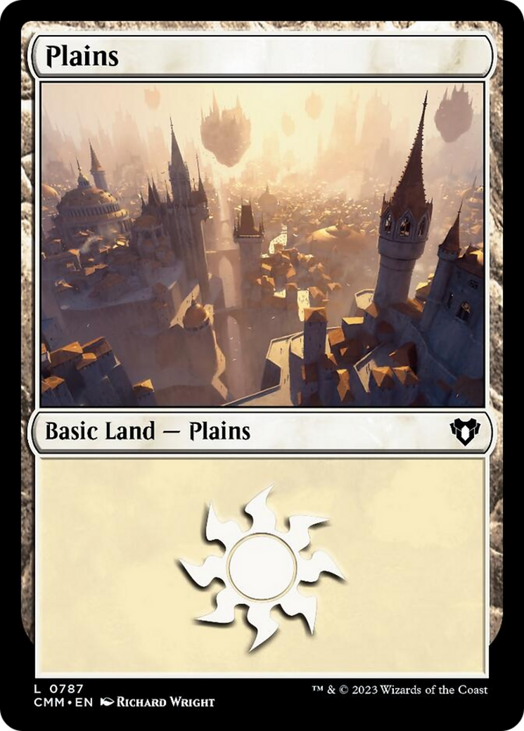 Plains (787) [Commander Masters] | Anubis Games and Hobby