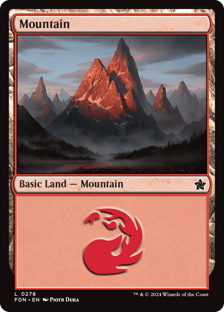 Mountain (0278) [Foundations] | Anubis Games and Hobby