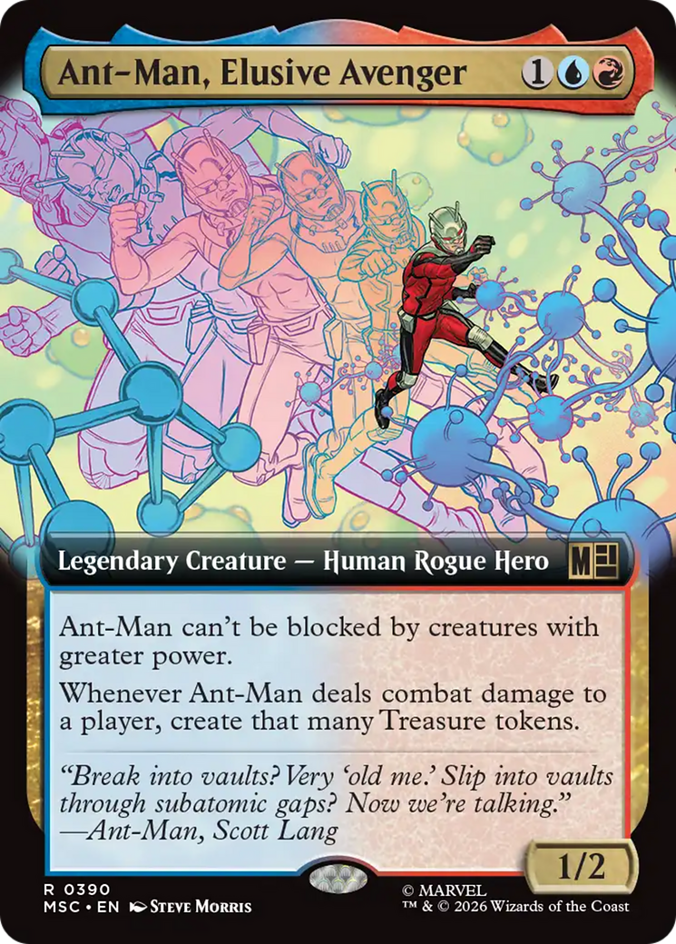 Ant-Man, Elusive Avenger (Extended Art) [Marvel Super Heroes Commander] | Anubis Games and Hobby