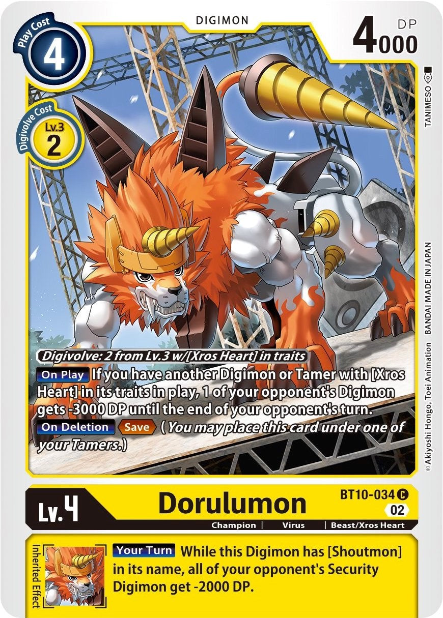 Dorulumon [BT10-034] [Xros Encounter] | Anubis Games and Hobby