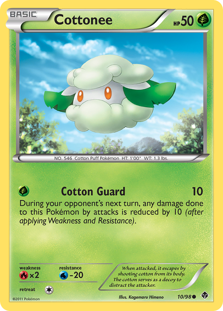 Cottonee (10/98) [Black & White: Emerging Powers] | Anubis Games and Hobby