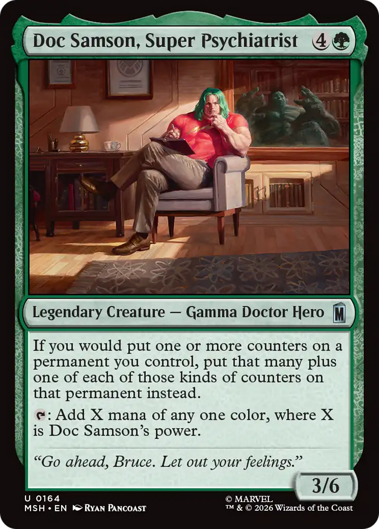 Doc Samson, Super Psychiatrist [Marvel Super Heroes] | Anubis Games and Hobby