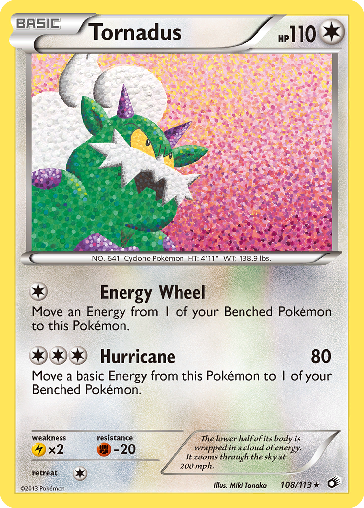 Tornadus (108/113) [Black & White: Legendary Treasures] | Anubis Games and Hobby