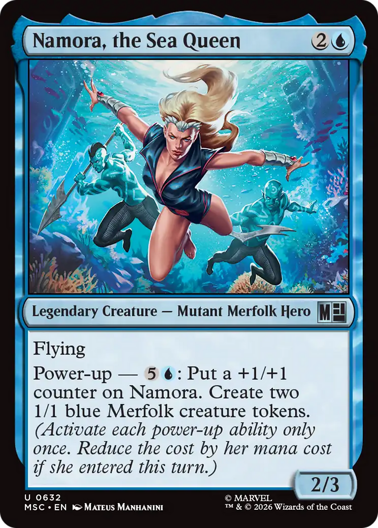 Namora, the Sea Queen [Marvel Super Heroes Commander] | Anubis Games and Hobby