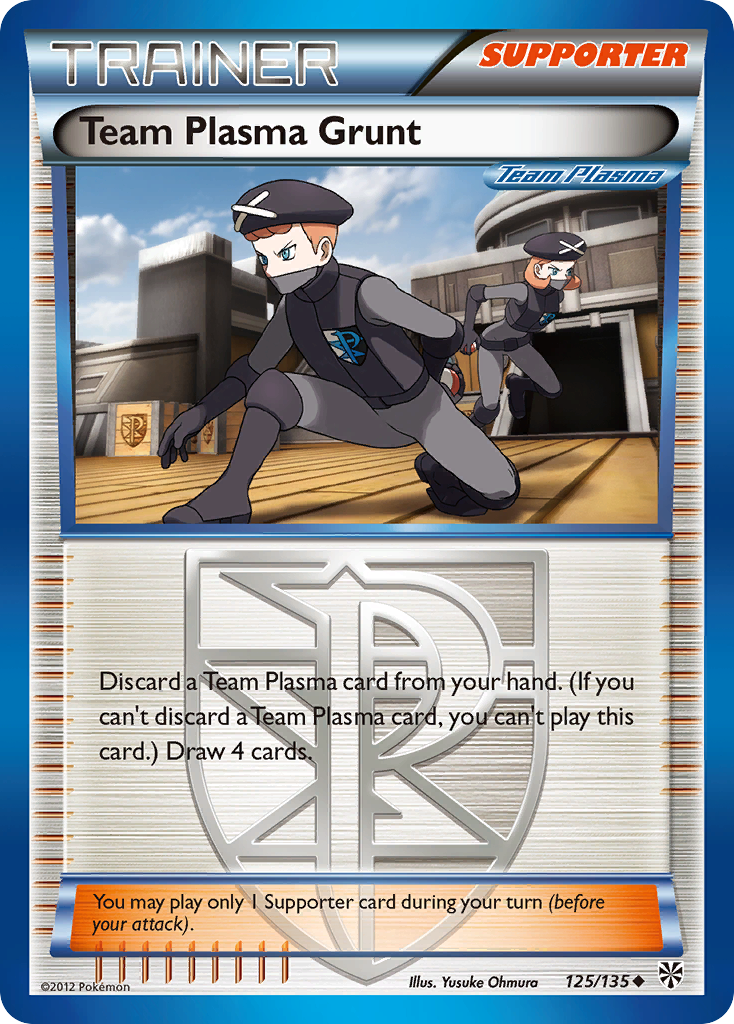 Team Plasma Grunt (125/135) [Black & White: Plasma Storm] | Anubis Games and Hobby
