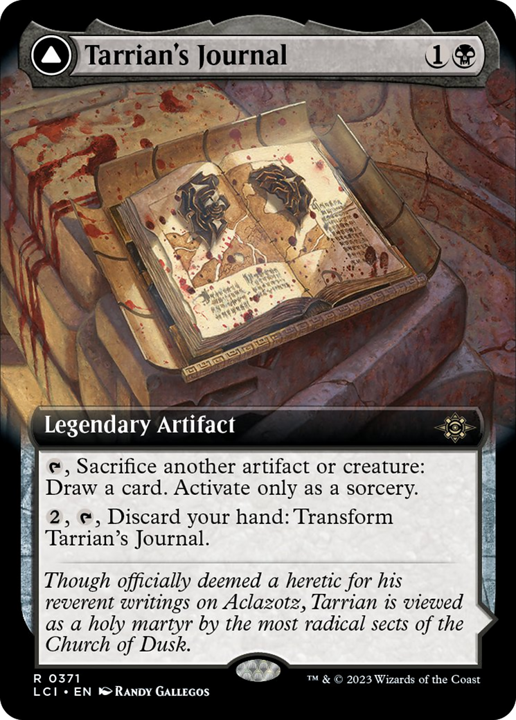 Tarrian's Journal // The Tomb of Aclazotz (Extended Art) [The Lost Caverns of Ixalan] | Anubis Games and Hobby