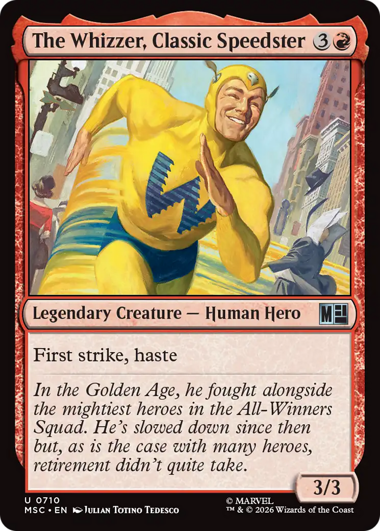 The Whizzer, Classic Speedster [Marvel Super Heroes Commander] | Anubis Games and Hobby