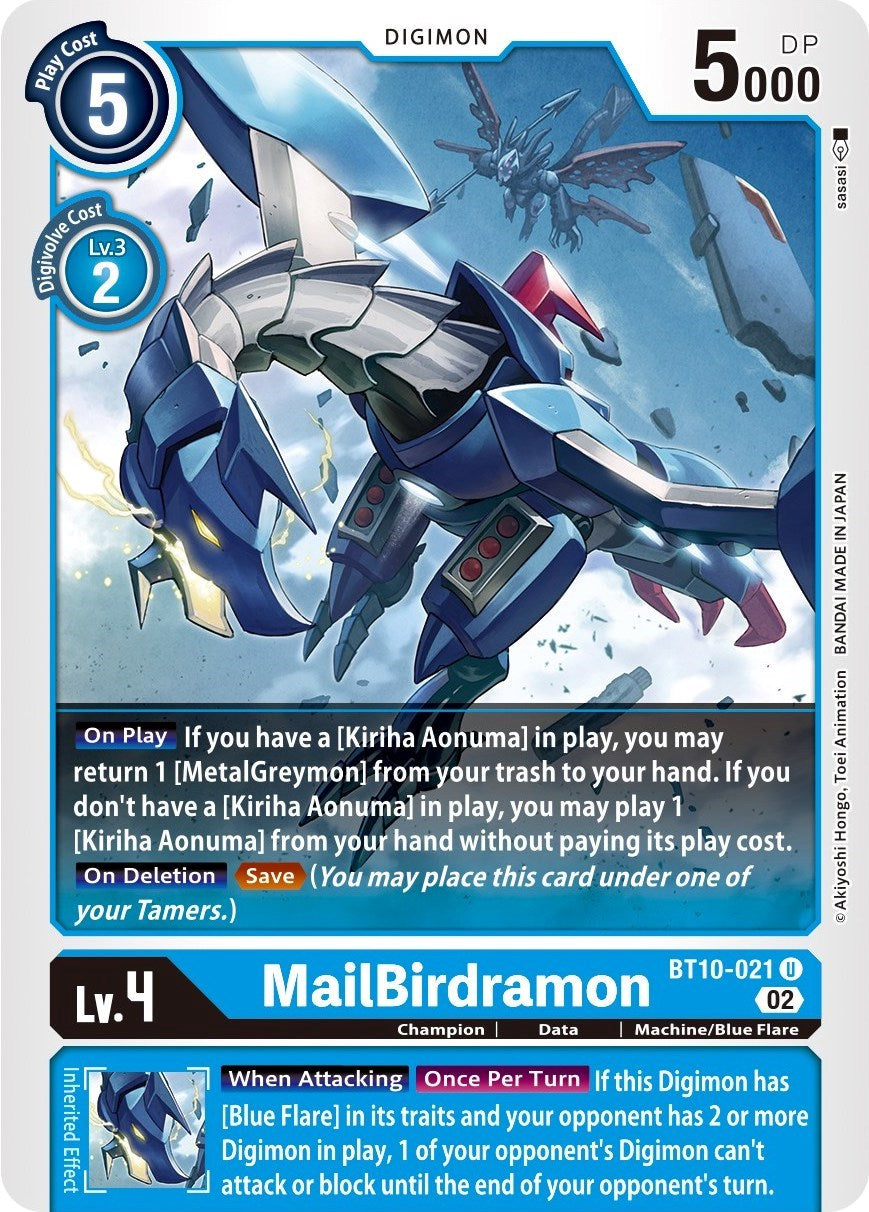 MailBirdramon [BT10-021] [Xros Encounter] | Anubis Games and Hobby