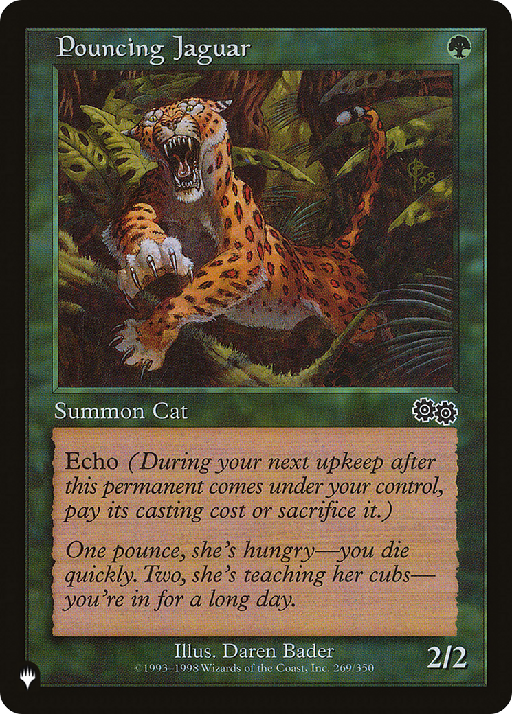 Pouncing Jaguar [The List] | Anubis Games and Hobby