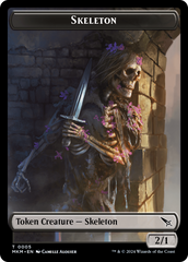 Detective // Skeleton Double-Sided Token [Murders at Karlov Manor Tokens] | Anubis Games and Hobby