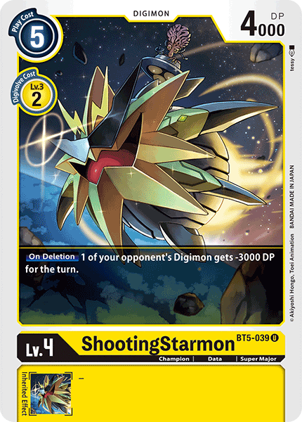 ShootingStarmon [BT5-039] [Battle of Omni] | Anubis Games and Hobby