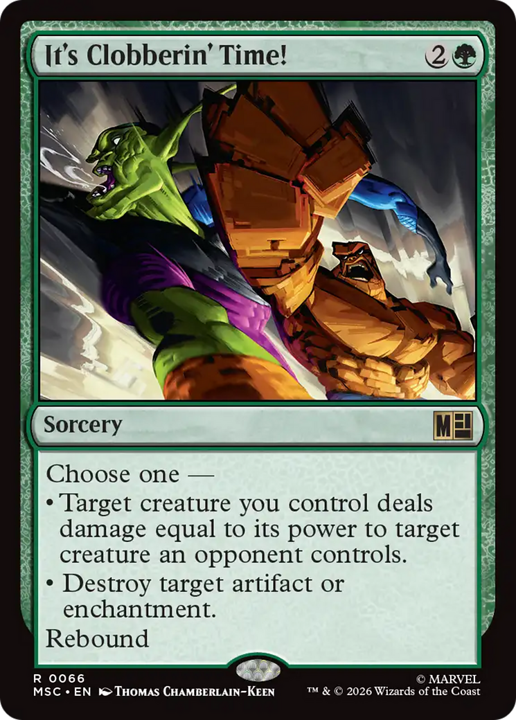 It's Clobberin' Time! [Marvel Super Heroes Commander] | Anubis Games and Hobby