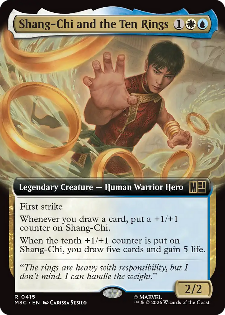 Shang-Chi and the Ten Rings (Extended Art) [Marvel Super Heroes Commander] | Anubis Games and Hobby
