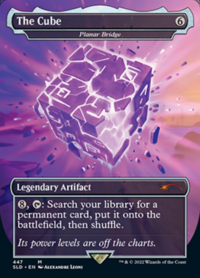 Planar Bridge - The Cube [Secret Lair Drop Series] | Anubis Games and Hobby