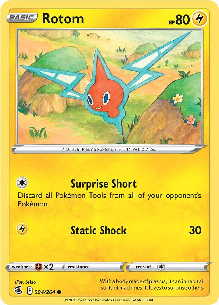 Rotom (094/264) [Sword & Shield: Fusion Strike] | Anubis Games and Hobby