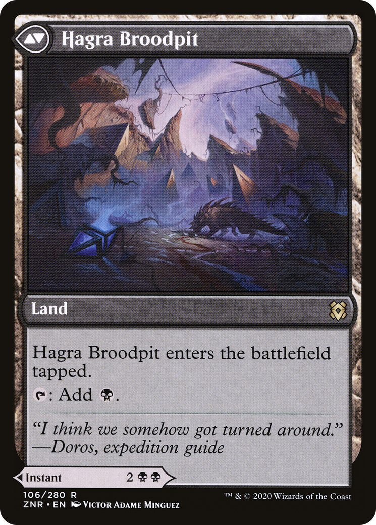 Hagra Mauling // Hagra Broodpit [Secret Lair: From Cute to Brute] | Anubis Games and Hobby