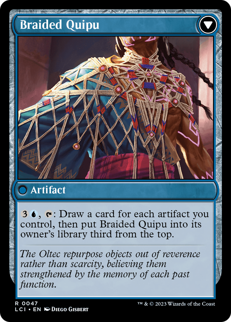 Braided Net // Braided Quipu [The Lost Caverns of Ixalan] | Anubis Games and Hobby