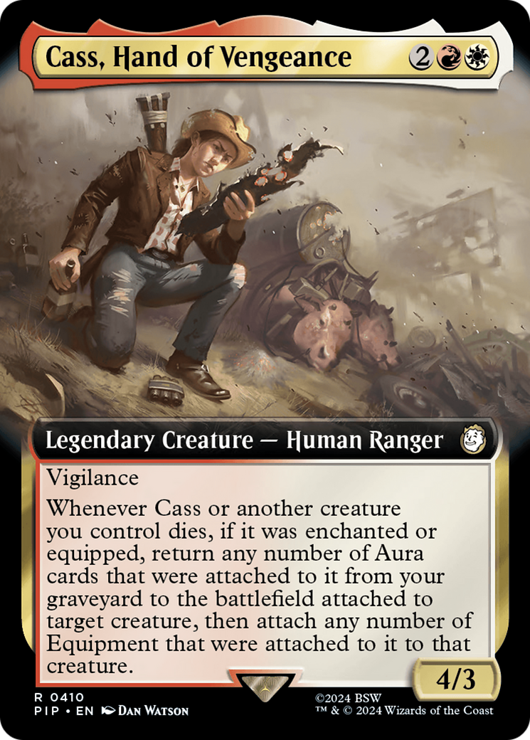 Cass, Hand of Vengeance (Extended Art) [Fallout] | Anubis Games and Hobby