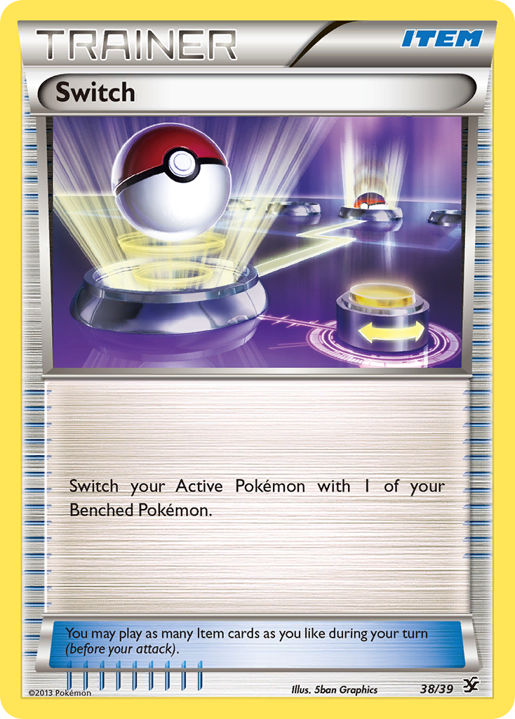Switch (38/39) [XY: Kalos Starter Set] | Anubis Games and Hobby