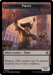 City's Blessing // Pirate (0005) Double-Sided Token [The Lost Caverns of Ixalan Commander Tokens] | Anubis Games and Hobby