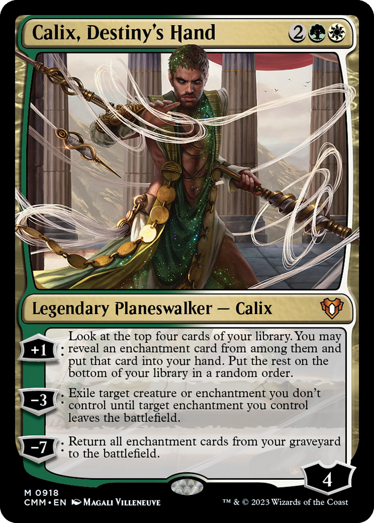 Calix, Destiny's Hand [Commander Masters] | Anubis Games and Hobby