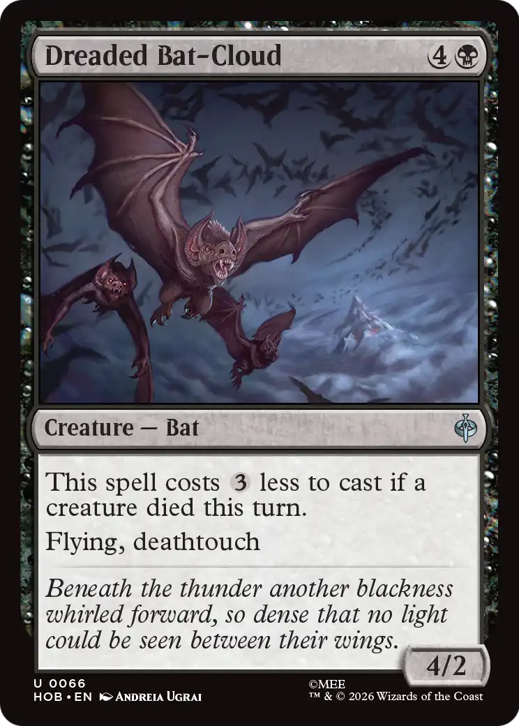 Dreaded Bat-Cloud [The Hobbit] | Anubis Games and Hobby