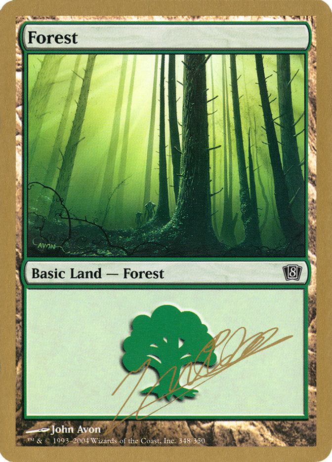 Forest (jn348) (Julien Nuijten) [World Championship Decks 2004] | Anubis Games and Hobby