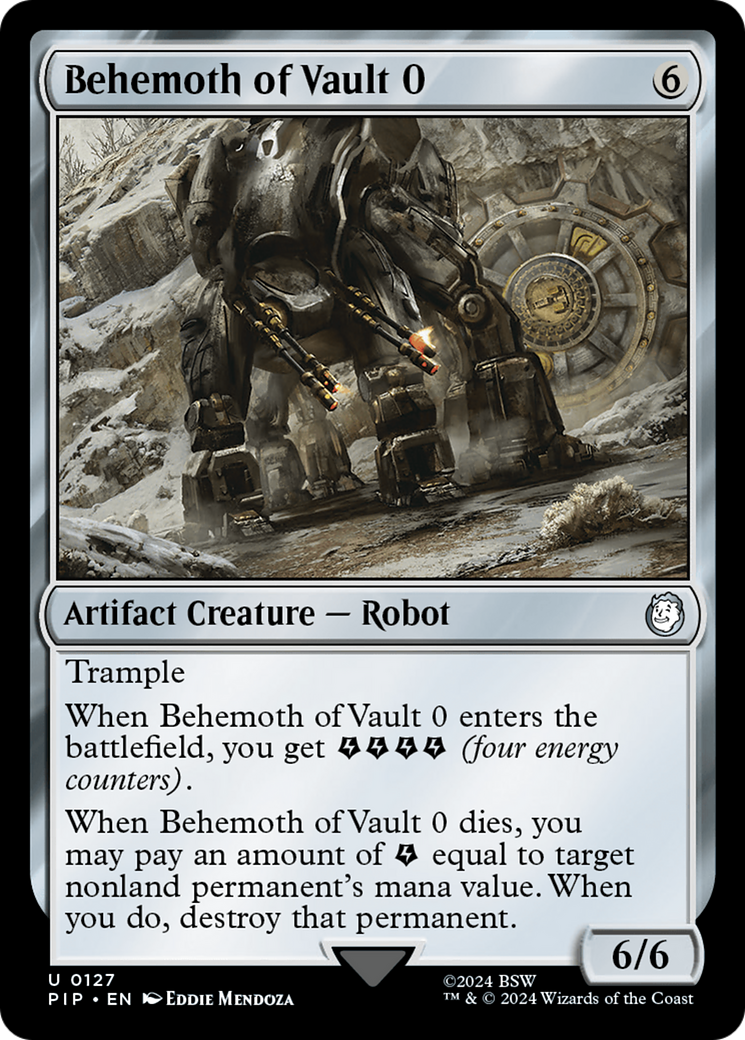 Behemoth of Vault 0 [Fallout] | Anubis Games and Hobby