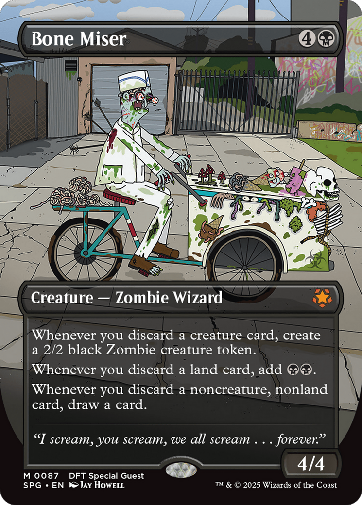 Bone Miser (Borderless) [Aetherdrift Special Guests] | Anubis Games and Hobby