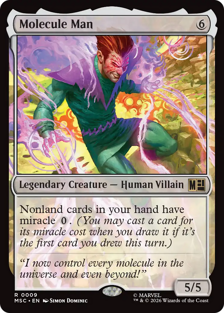 Molecule Man [Marvel Super Heroes Commander] | Anubis Games and Hobby
