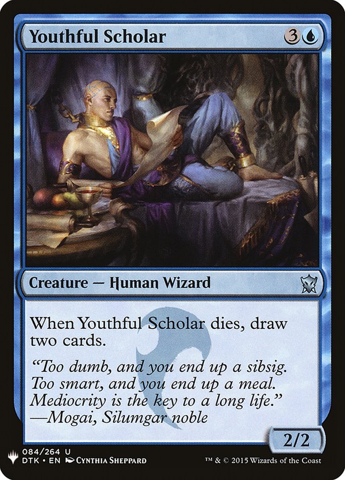 Youthful Scholar [Mystery Booster] | Anubis Games and Hobby