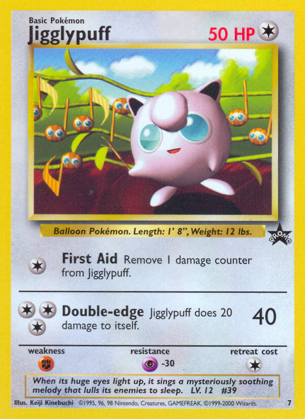 Jigglypuff (7) [Wizards of the Coast: Black Star Promos] | Anubis Games and Hobby