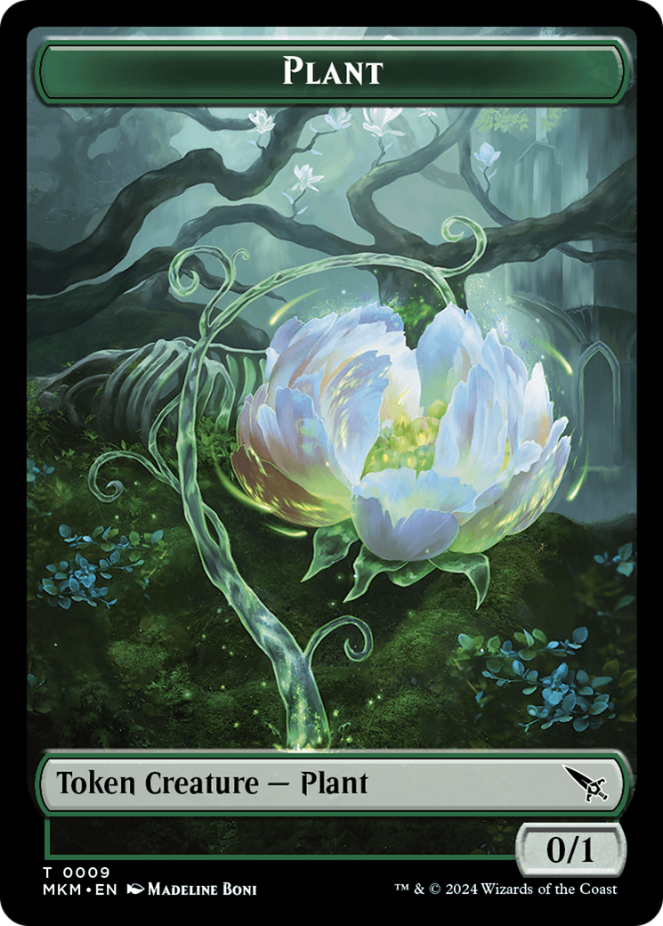 Plant Token [Murders at Karlov Manor Tokens] | Anubis Games and Hobby