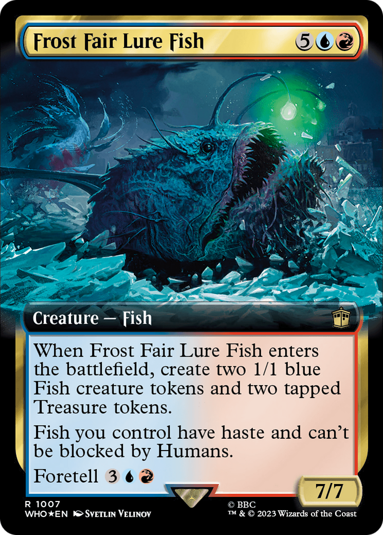 Frost Fair Lure Fish (Extended Art) (Surge Foil) [Doctor Who] | Anubis Games and Hobby