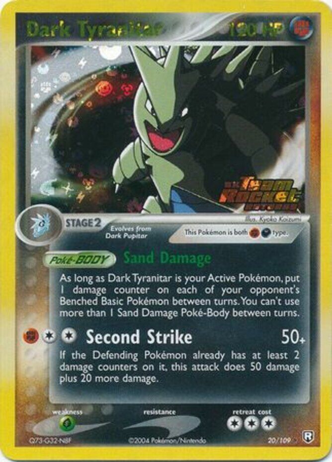 Dark Tyranitar (20/109) (Stamped) [EX: Team Rocket Returns] | Anubis Games and Hobby