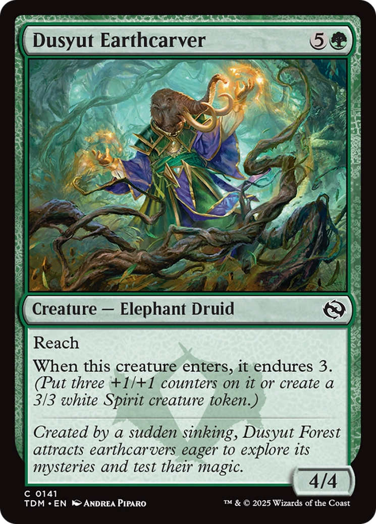 Dusyut Earthcarver [Tarkir: Dragonstorm] | Anubis Games and Hobby