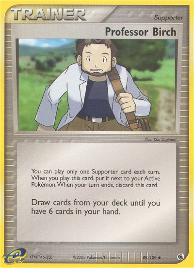 Professor Birch (89/109) [EX: Ruby & Sapphire] | Anubis Games and Hobby