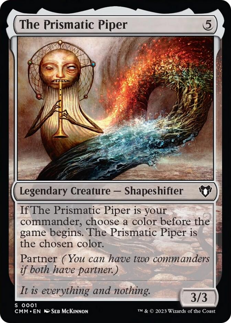 The Prismatic Piper [Commander Masters] | Anubis Games and Hobby