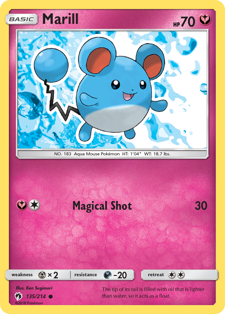Marill (135/214) [Sun & Moon: Lost Thunder] | Anubis Games and Hobby