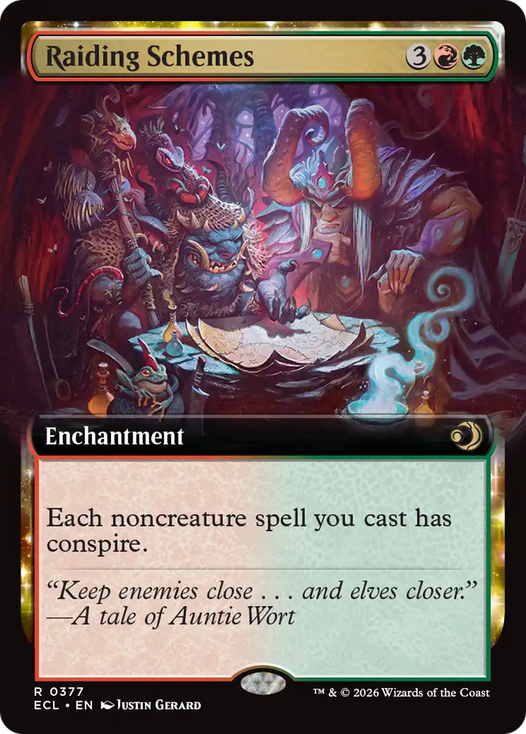 Raiding Schemes (Extended Art) [Lorwyn Eclipsed] | Anubis Games and Hobby