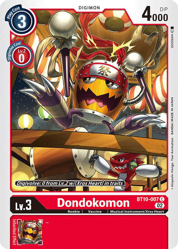 Dondokomon [BT10-007] [Xros Encounter] | Anubis Games and Hobby