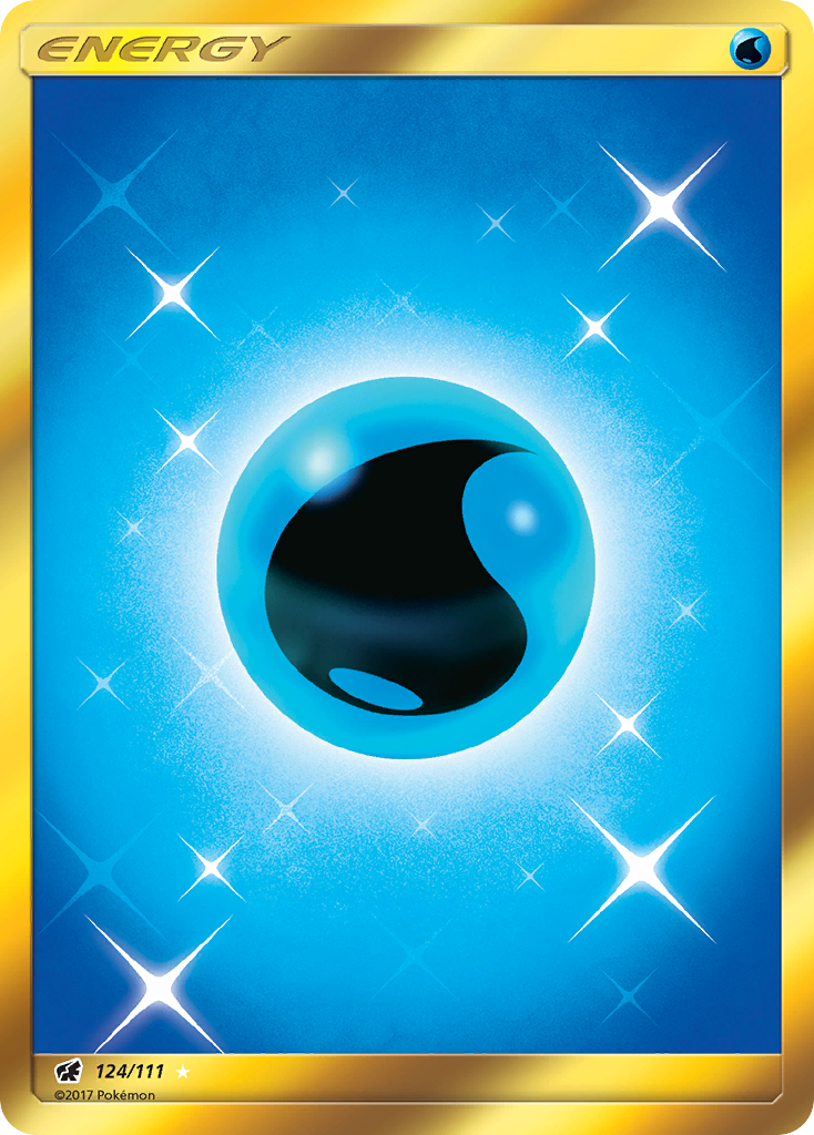 Water Energy (124/111) [Sun & Moon: Crimson Invasion] | Anubis Games and Hobby