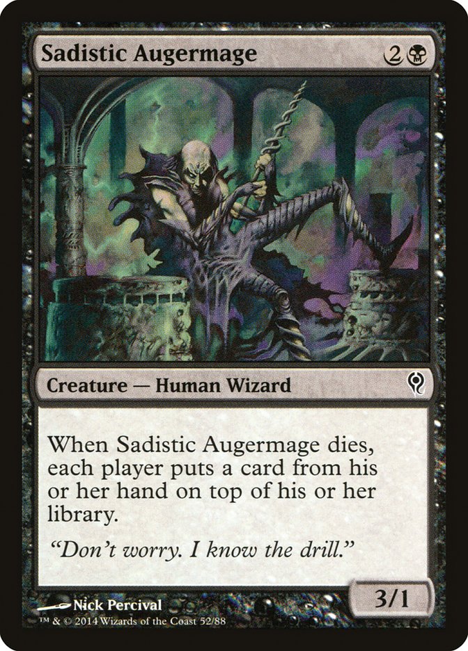 Sadistic Augermage [Duel Decks: Jace vs. Vraska] | Anubis Games and Hobby