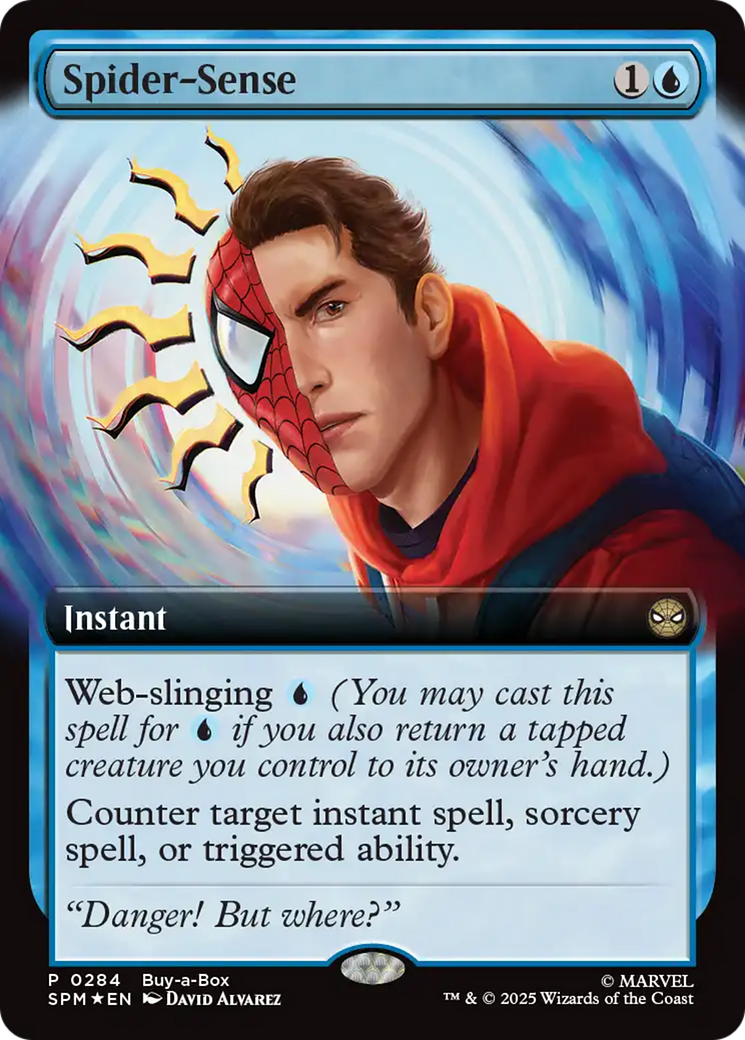 Spider-Sense (Extended Art) [Marvel's Spider-Man Promos] | Anubis Games and Hobby