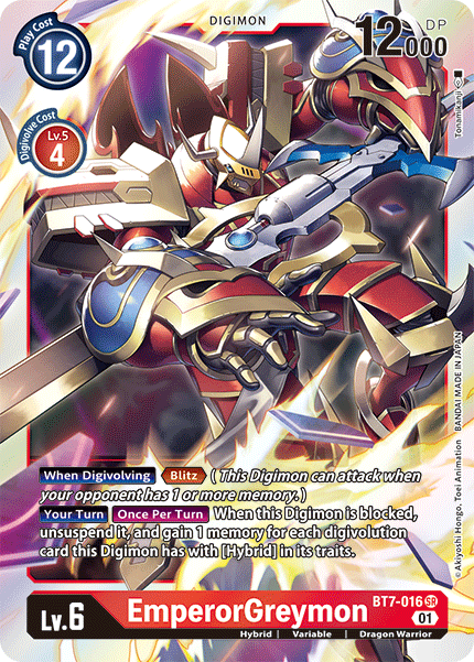 EmperorGreymon [BT7-016] [Next Adventure] | Anubis Games and Hobby