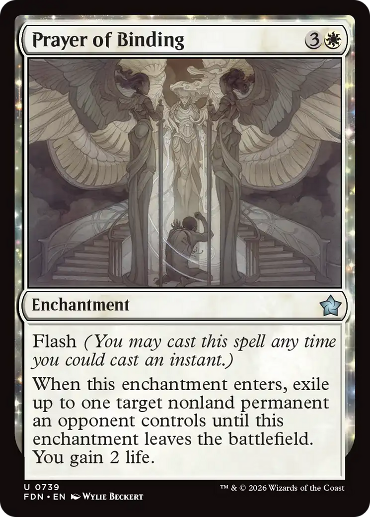 Prayer of Binding (0739) [Foundations] | Anubis Games and Hobby